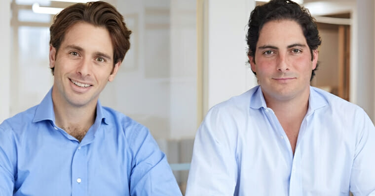 Image of Matt and Alex Sitting Together